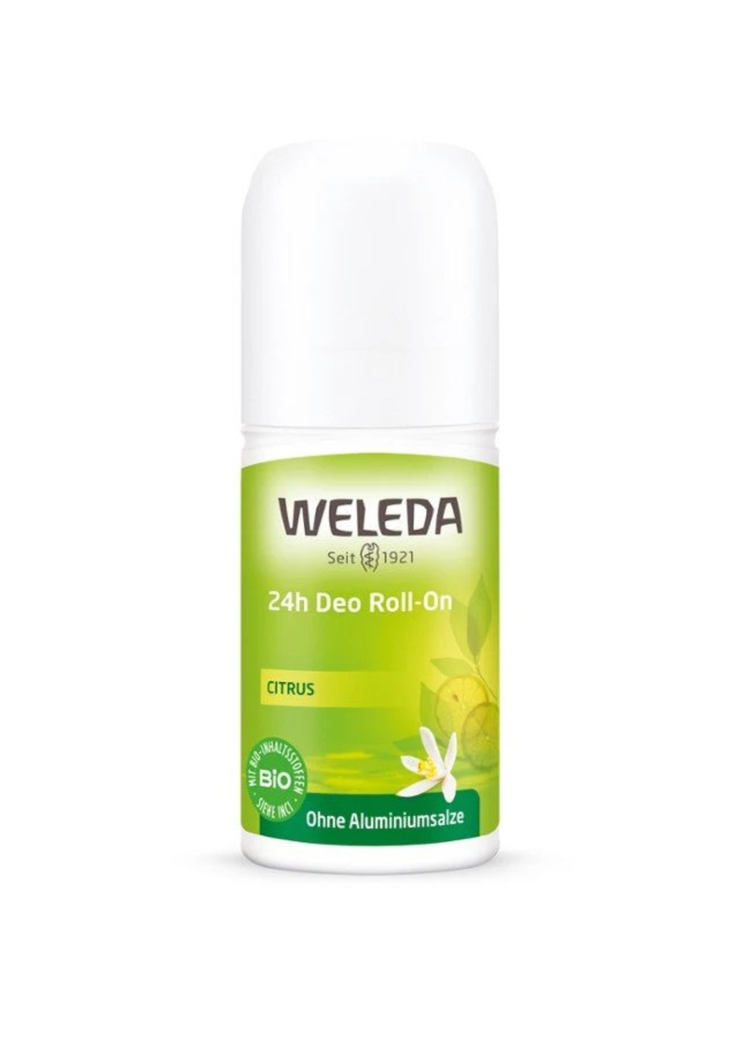 Deodorant Roll-On Citrus 24h fără săruri de aluminiu | Weleda