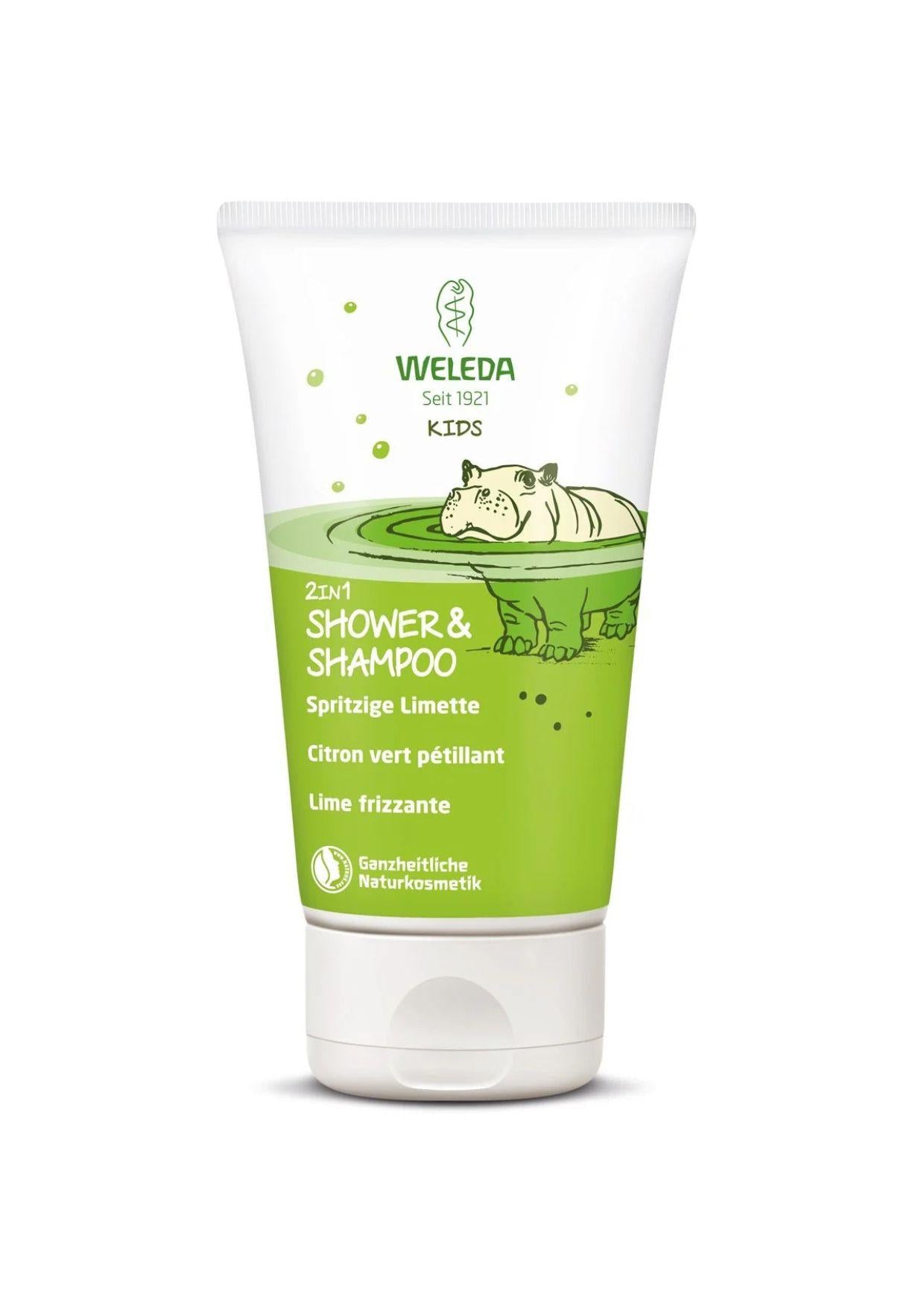 Gel de duș & Șampon 2în1 copii Happy Fresh Lime