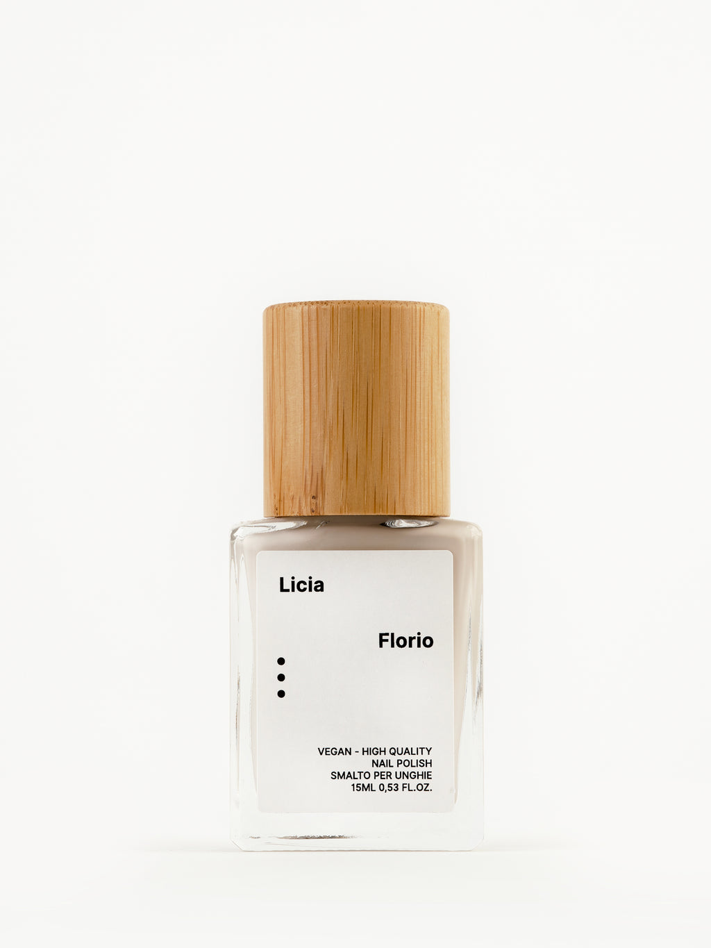 Agar Agar - ojă naturală organică Lucia Florio - ojă brand italian
