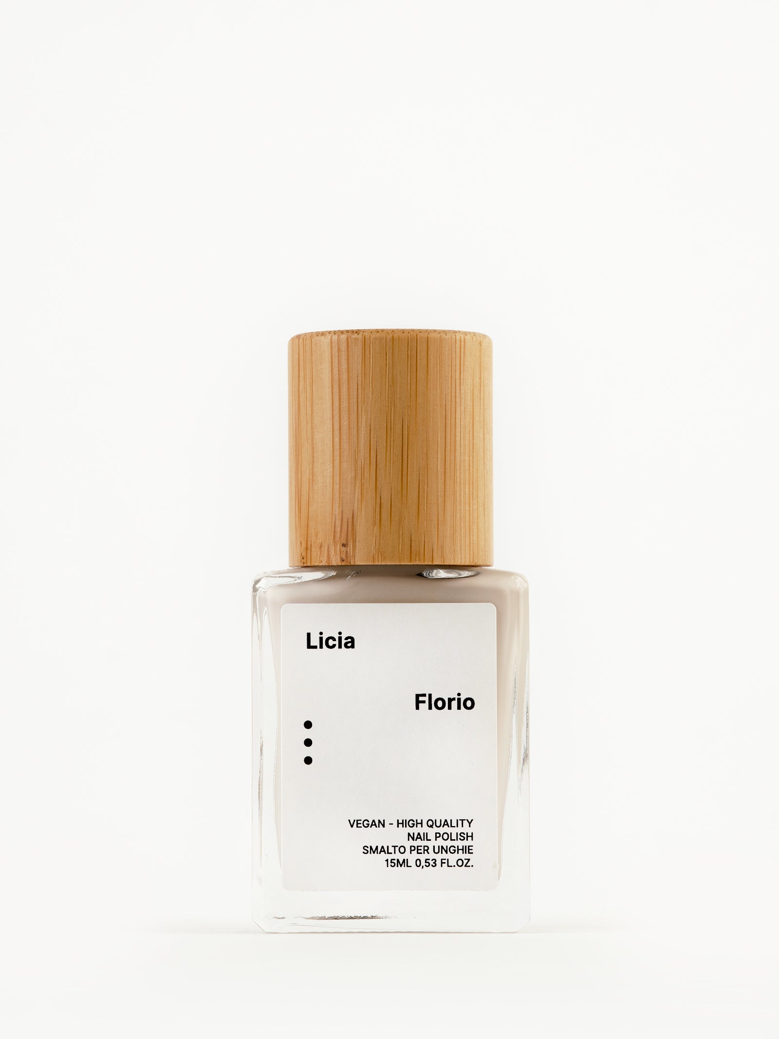 Agar Agar - ojă naturală organică Lucia Florio - ojă brand italian