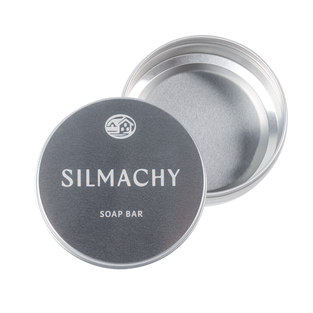 SILMACHY cosmetics - Borcan de depozitare sustenabil din aluminiu pentru batoane solide – Large