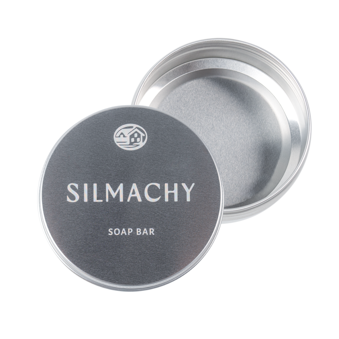 SILMACHY cosmetics - Borcan de depozitare sustenabil din aluminiu pentru batoane solide – Large