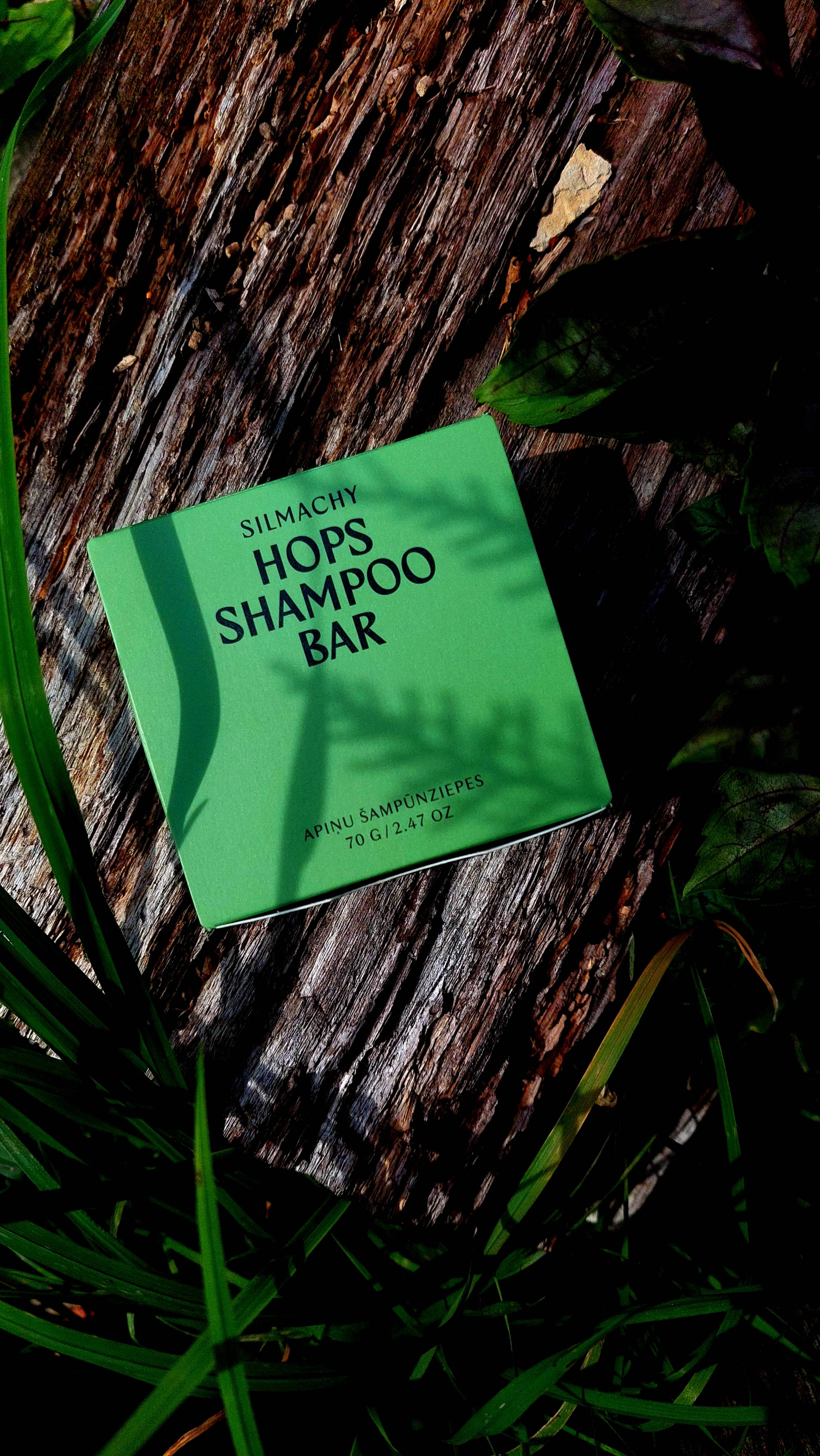 SILMACHY cosmetics - Șampon solid cu hamei – stimulează creșterea și întărește părul