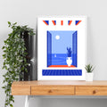 Artprint Mediterranean vibe 30x40cm
