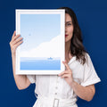 Artprint Paddling 30x40cm