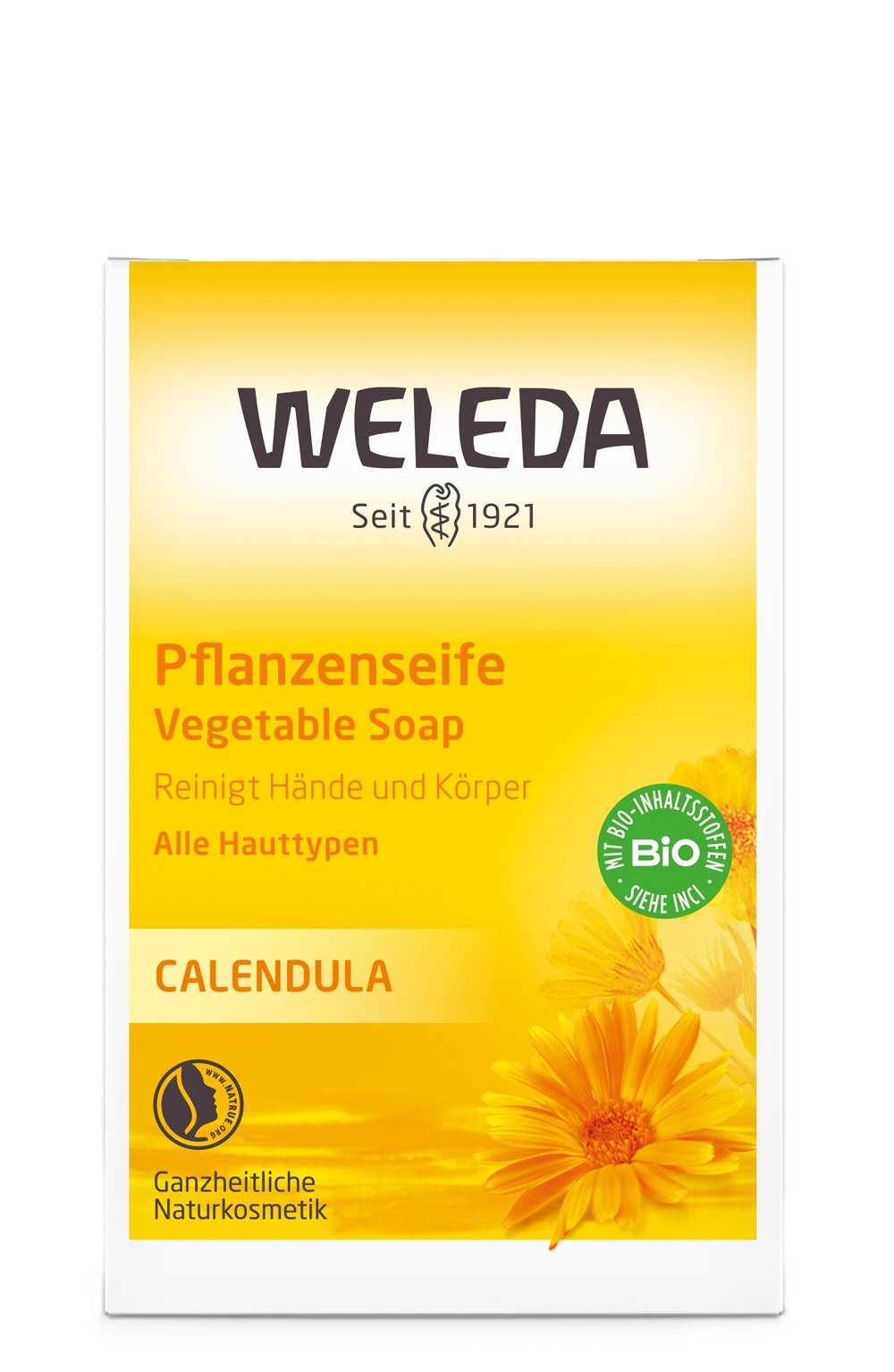 Săpun vegetal cu extract de gălbenele