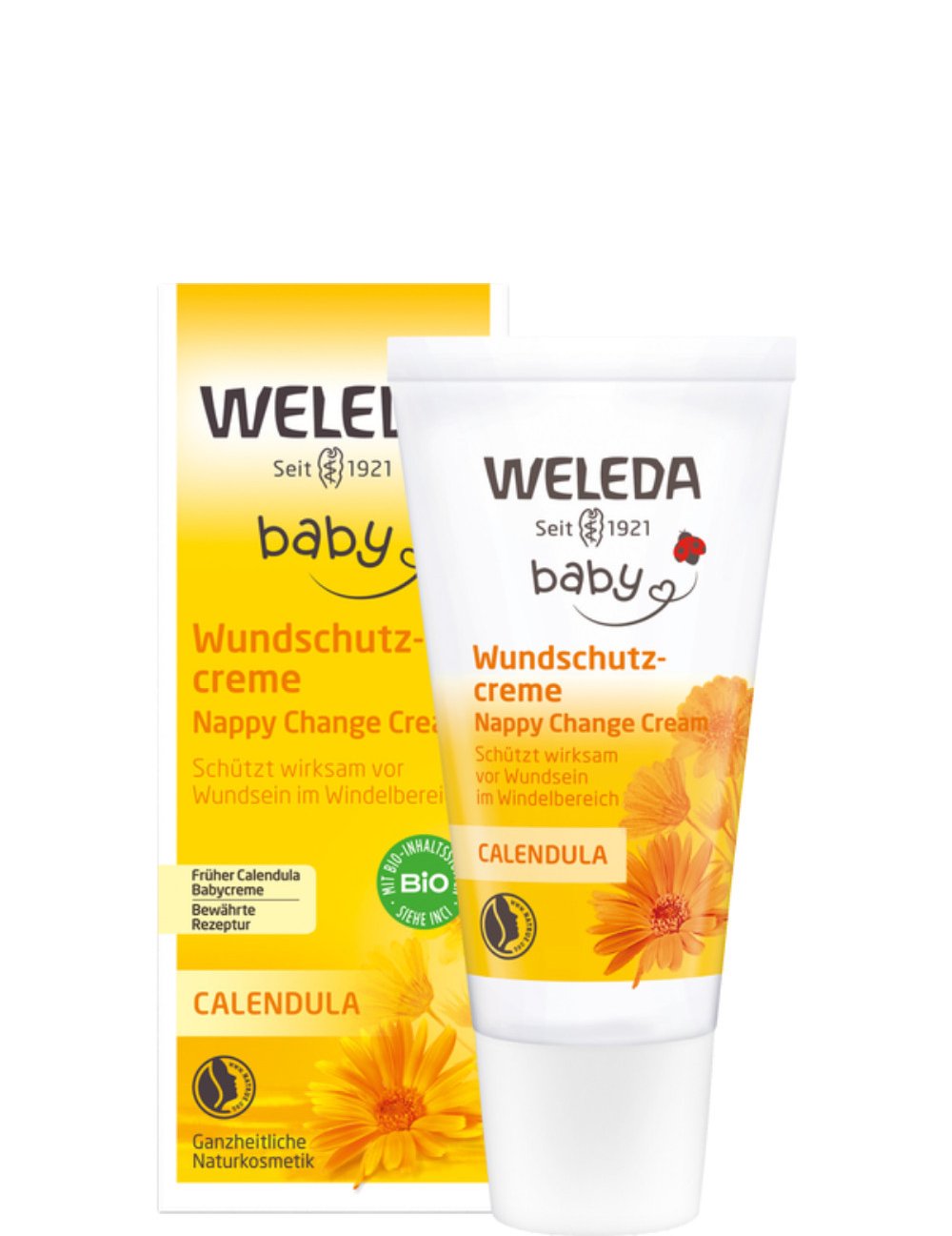 BABY Cremă cu gălbenele pentru zona scutecului TRAVEL