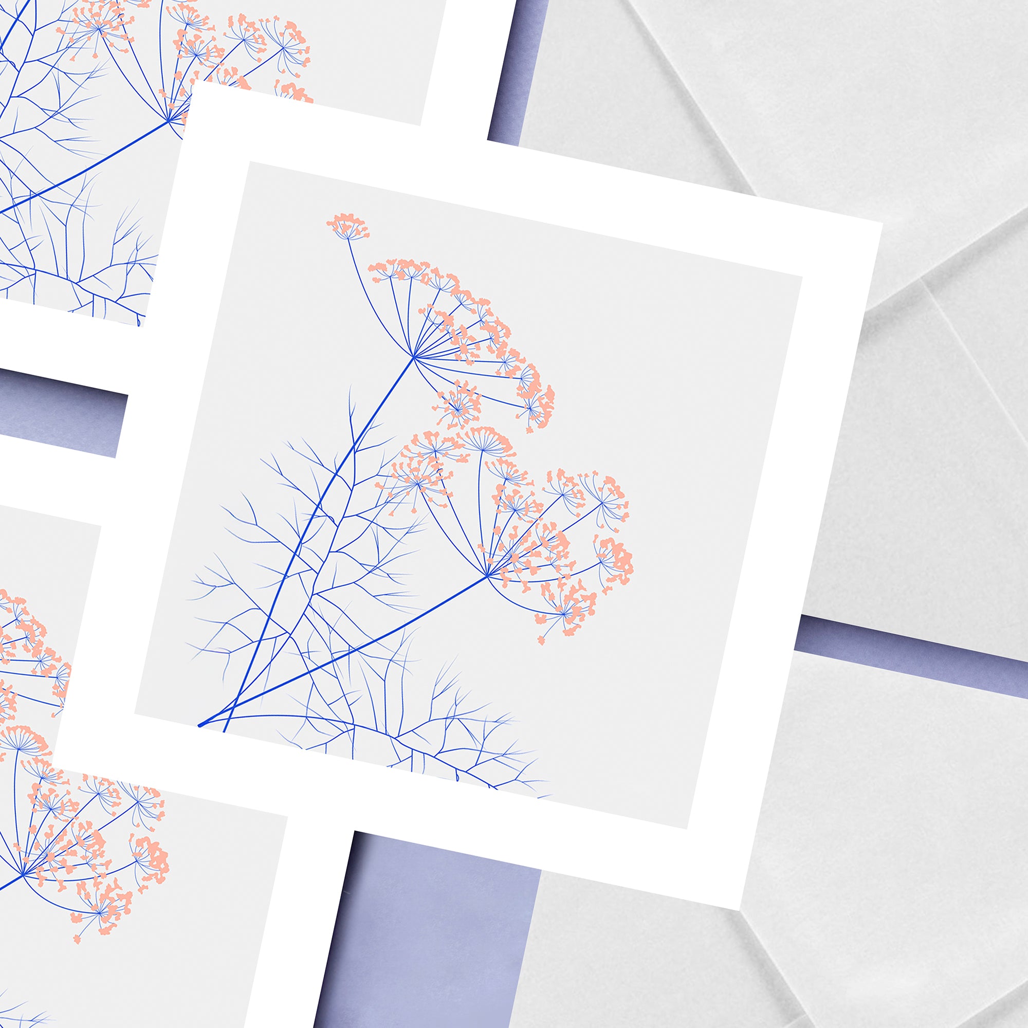Mini Artprint Fennel 15x15cm