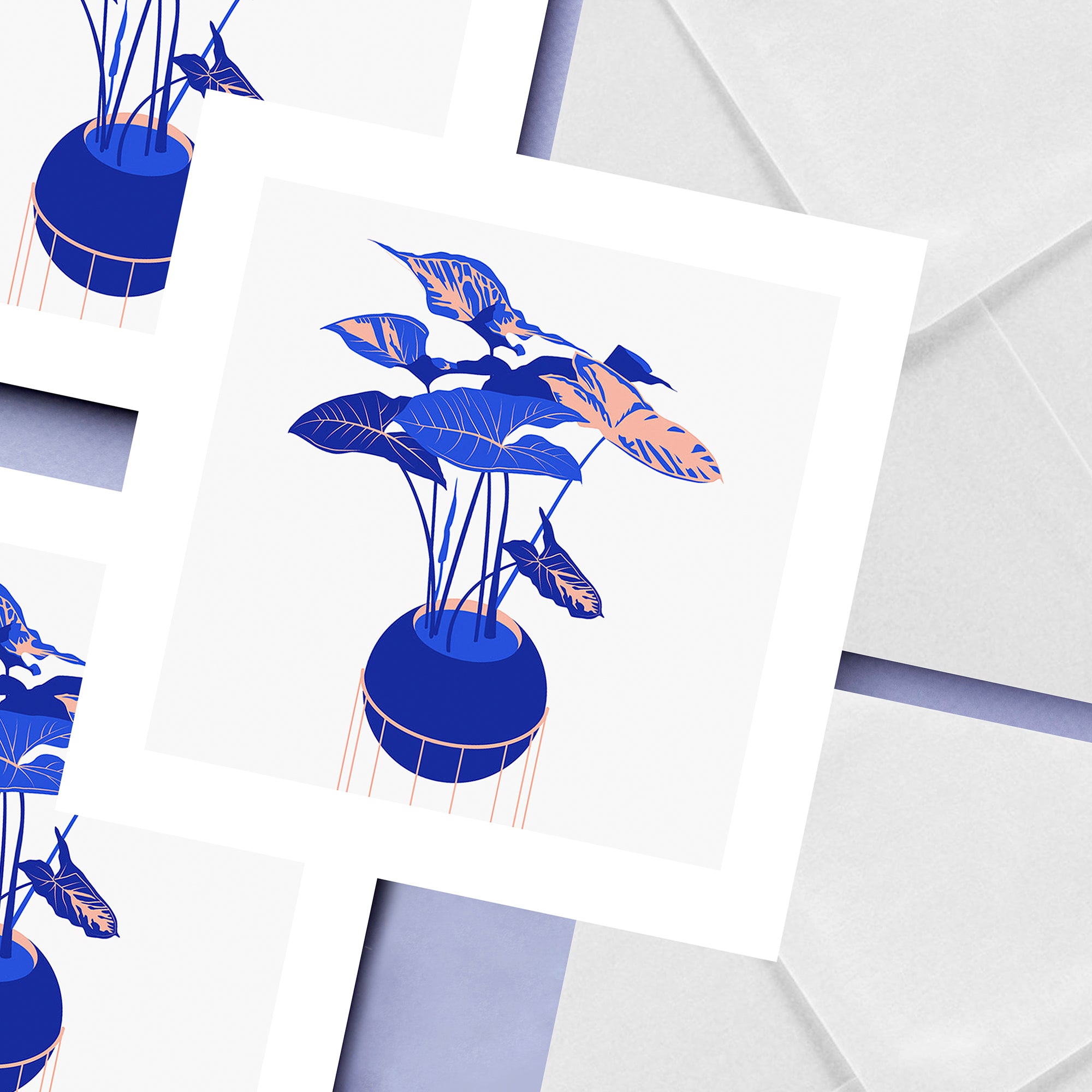 Mini Artprint Syngonium 15x15cm
