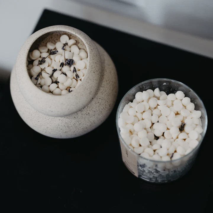 Difuzor ceramic BEIGE (pentru wax melts sau uleiuri esențiale)