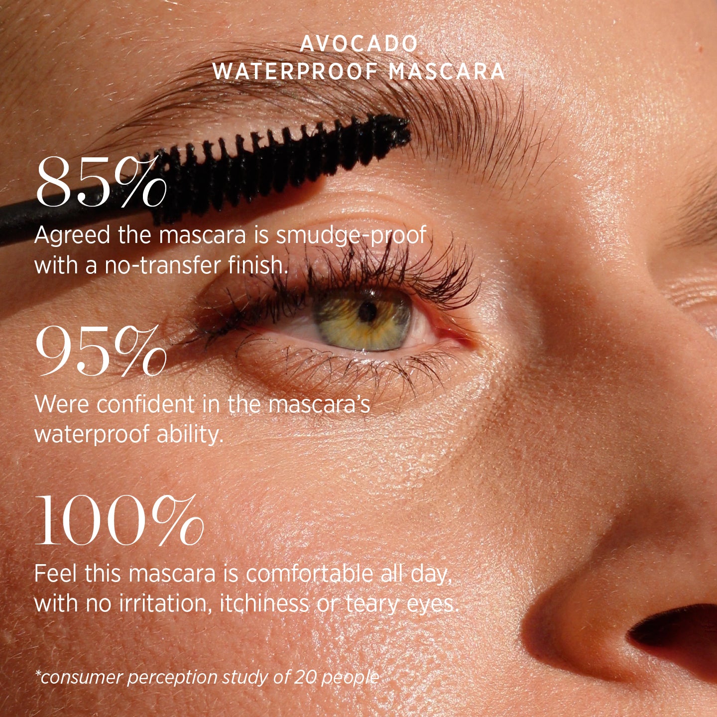 Avocado waterproof mascara - Black