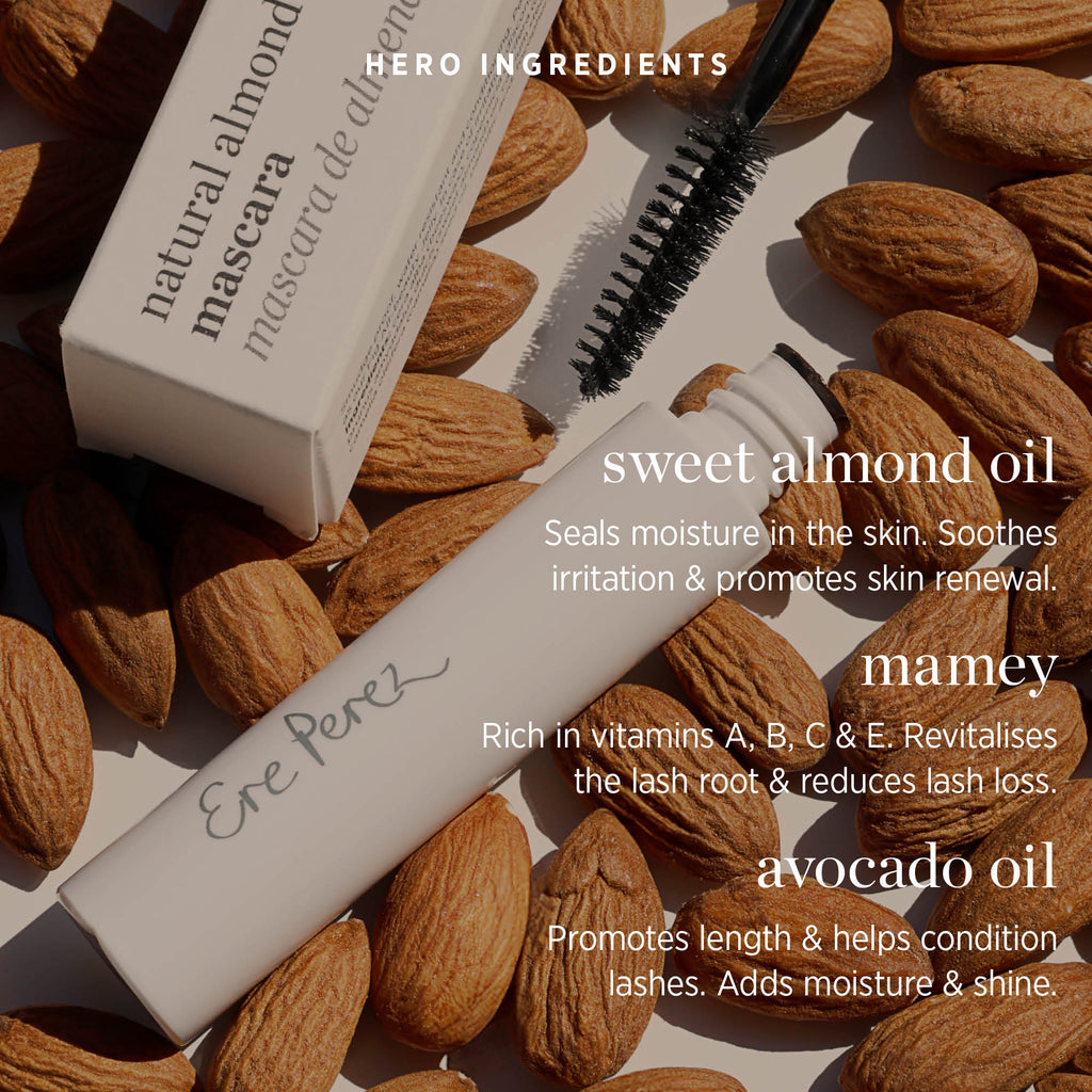 Natural almond mascara - Black