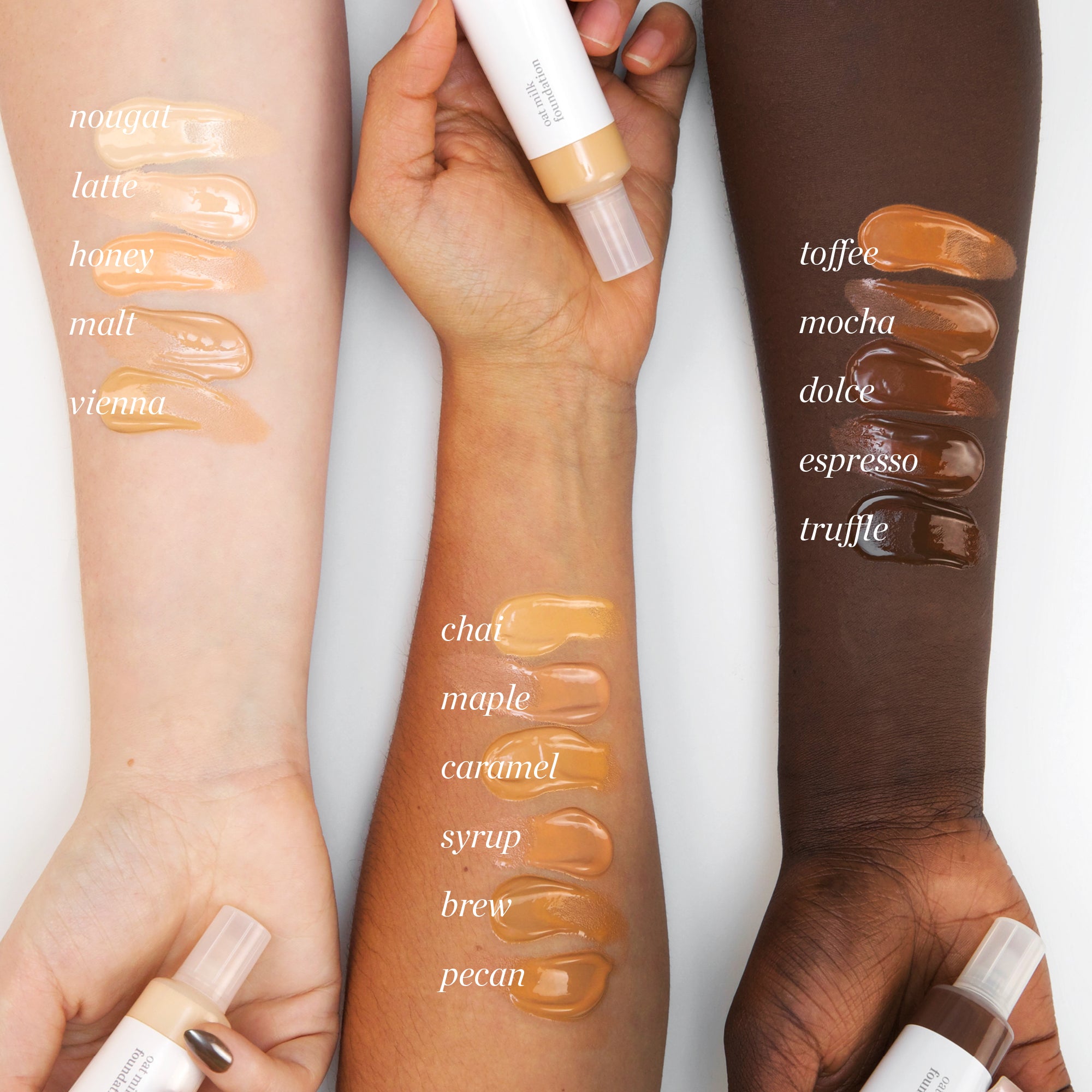 Oat milk foundation - Honey