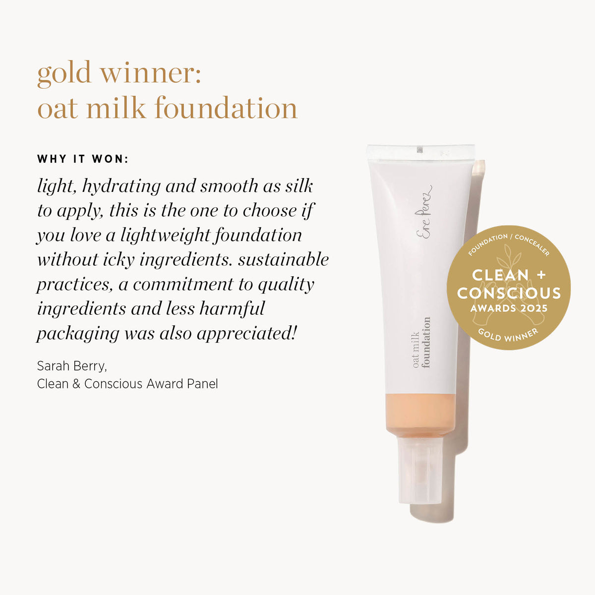 Oat milk foundation - Vienna