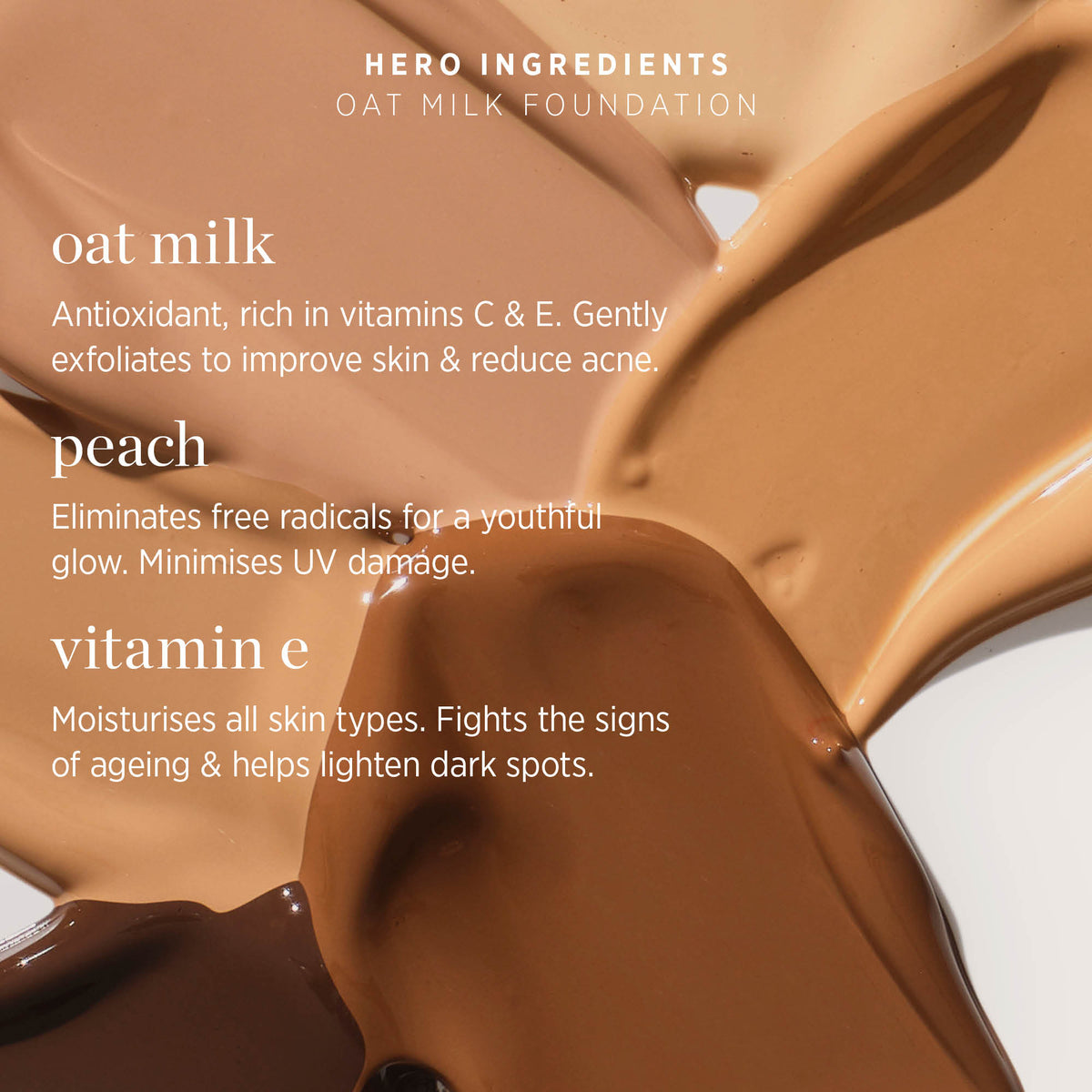 Oat milk foundation - Vienna