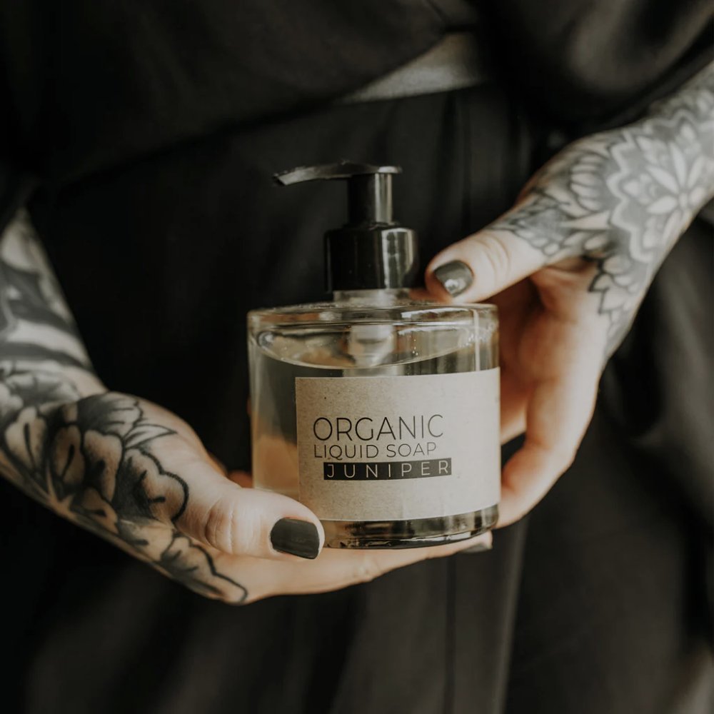 Săpun lichid organic JUNIPER (dispenser sticlă)