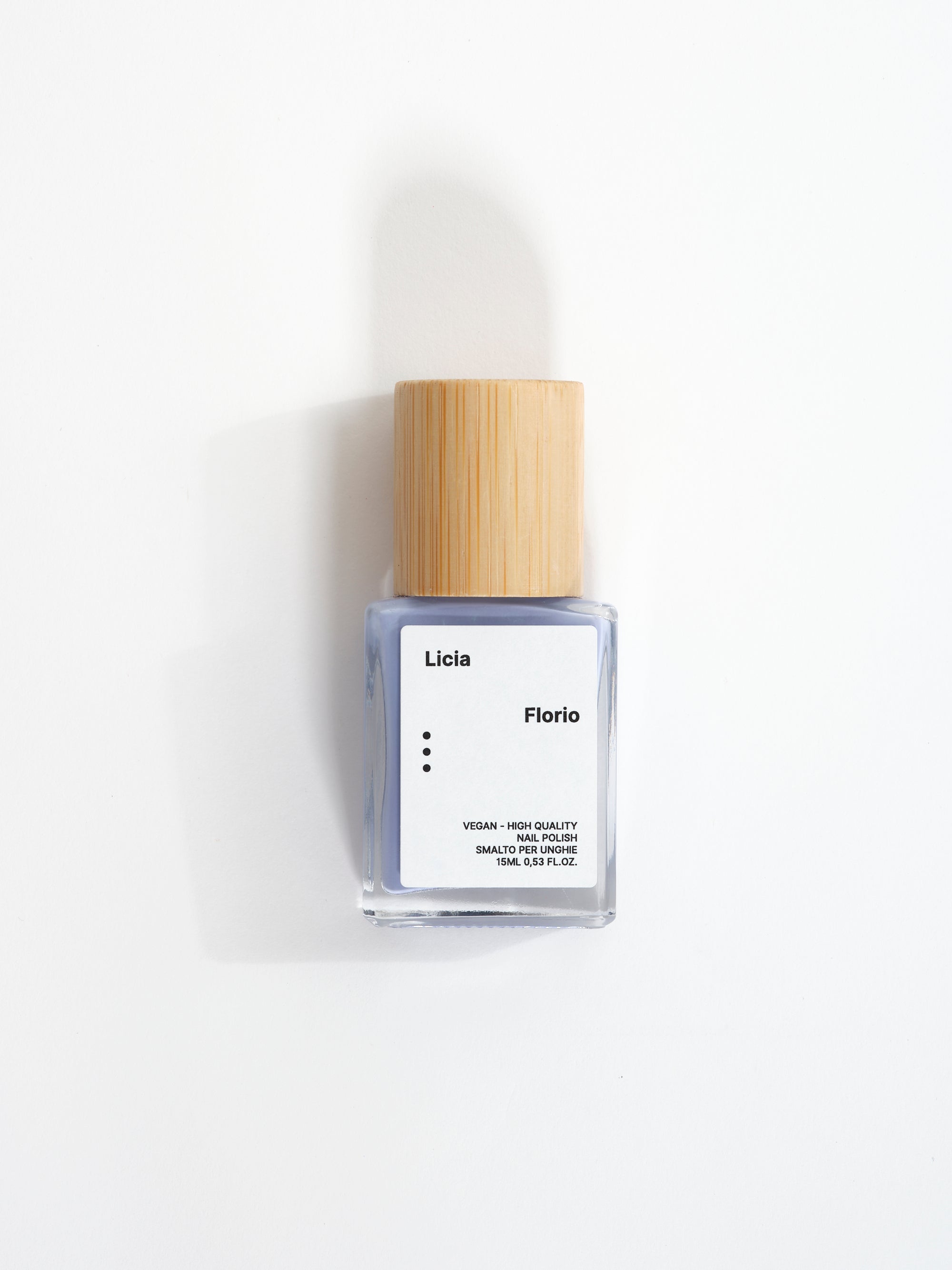 Lavender - ojă naturală organică Lucia Florio - ojă brand italian- italian nail polishes