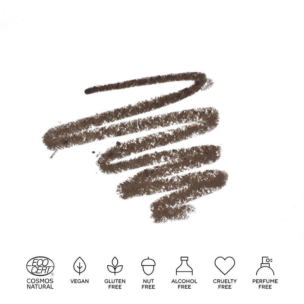 THE BROW PENCIL Creion de sprâncene 1 DARK BROWN