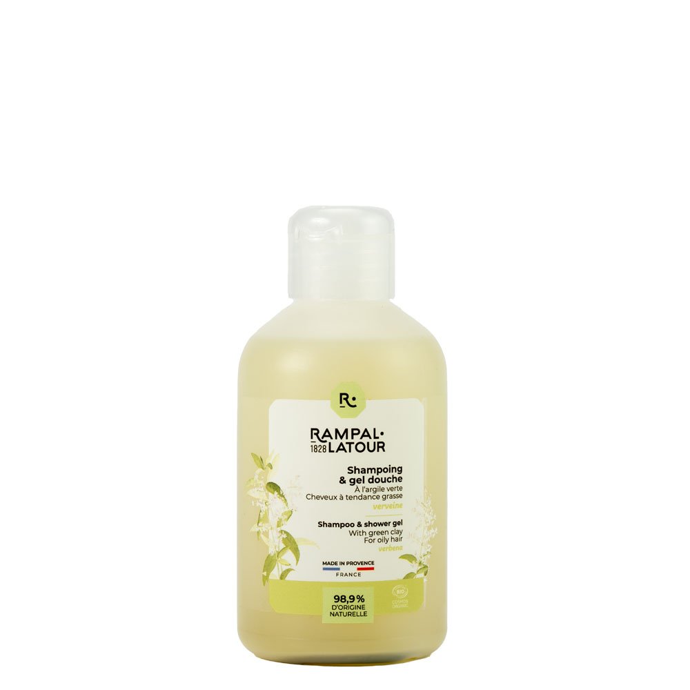 Gel de duş și şampon argilă verbină