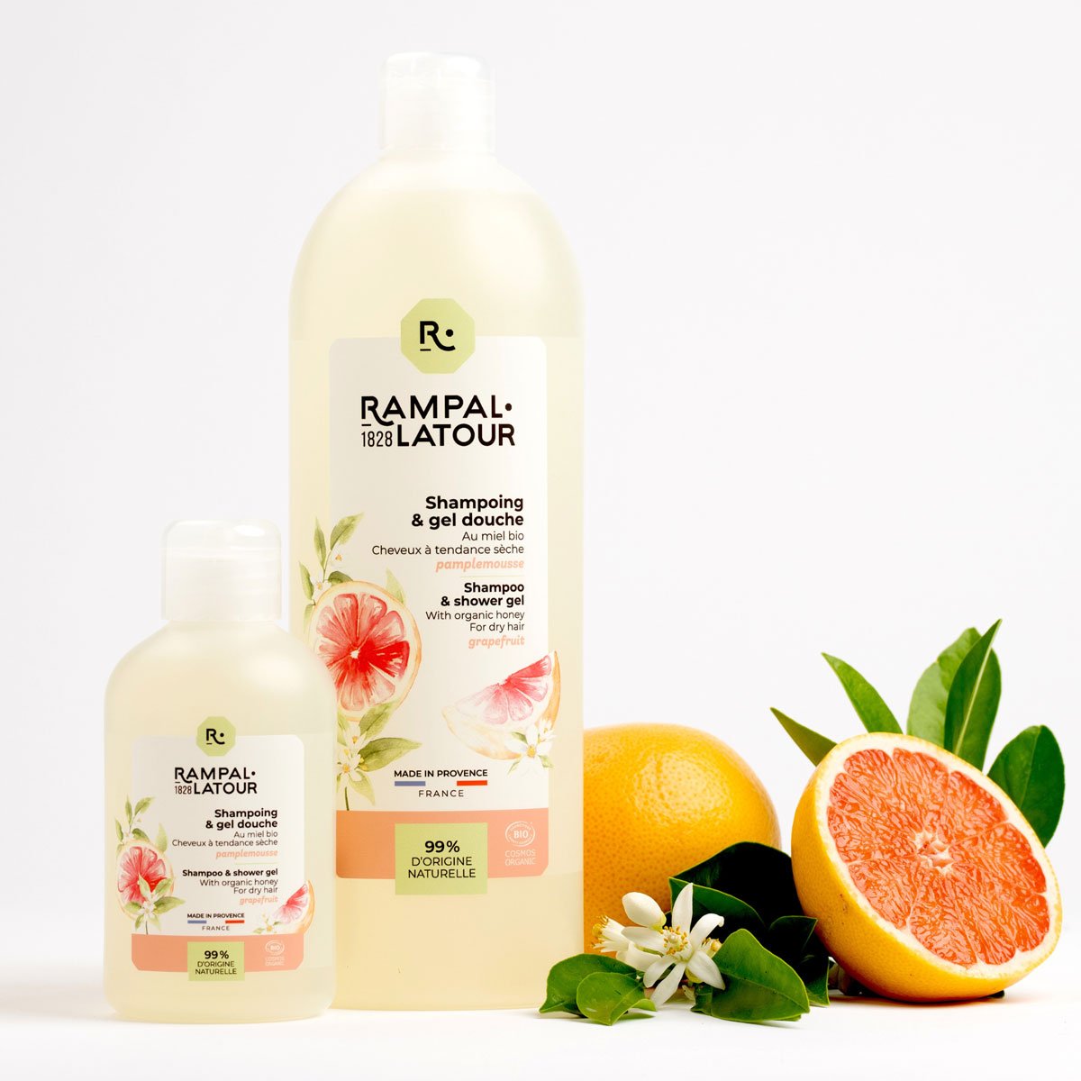 Gel de duş și şampon miere grapefruit