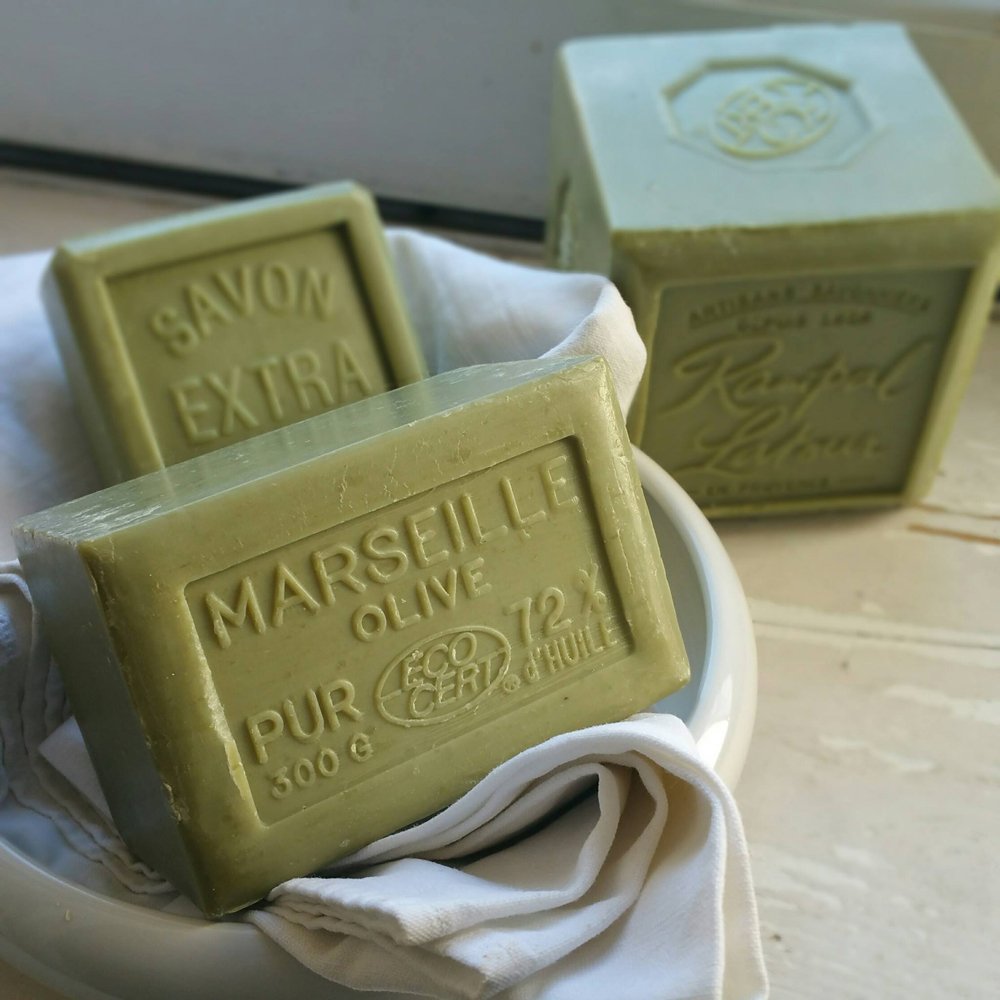 Săpun de Marsilia organic cu ulei de măsline 300g (neambalat)