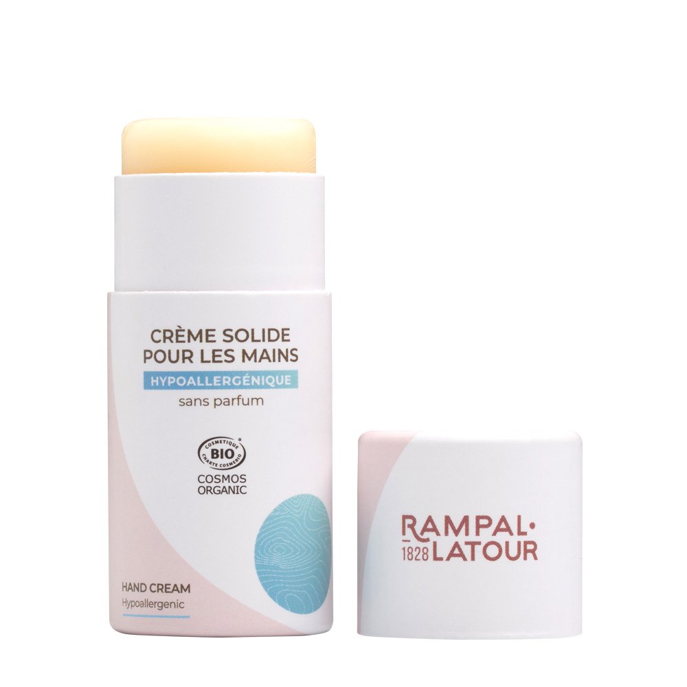 Cremă de mâini organică solidă hipoalergenică, fără parfum