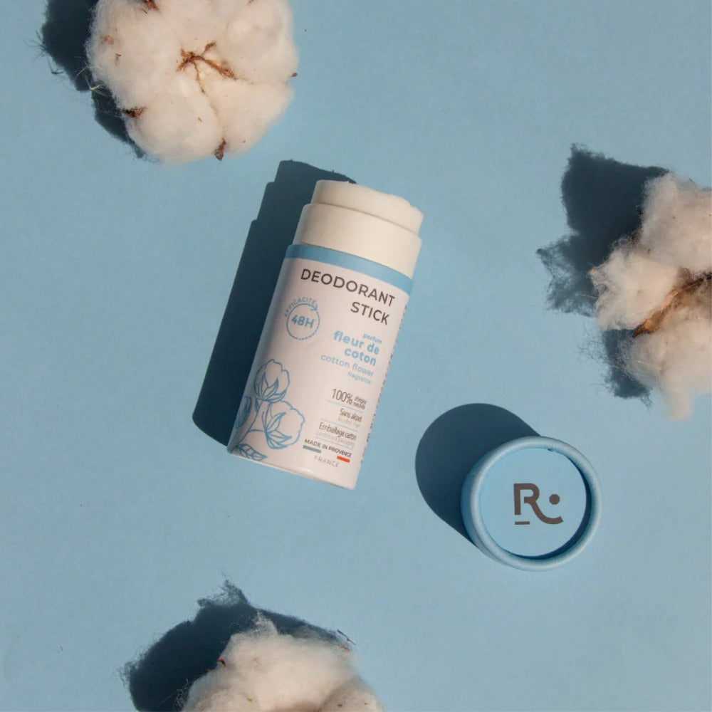 Deodorant stick floare de bumbac