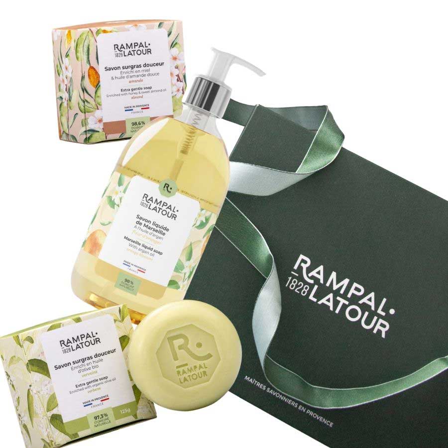 TRIO din Provence FLORI DE PORTOCAL – MIGDALE – VERBINĂ