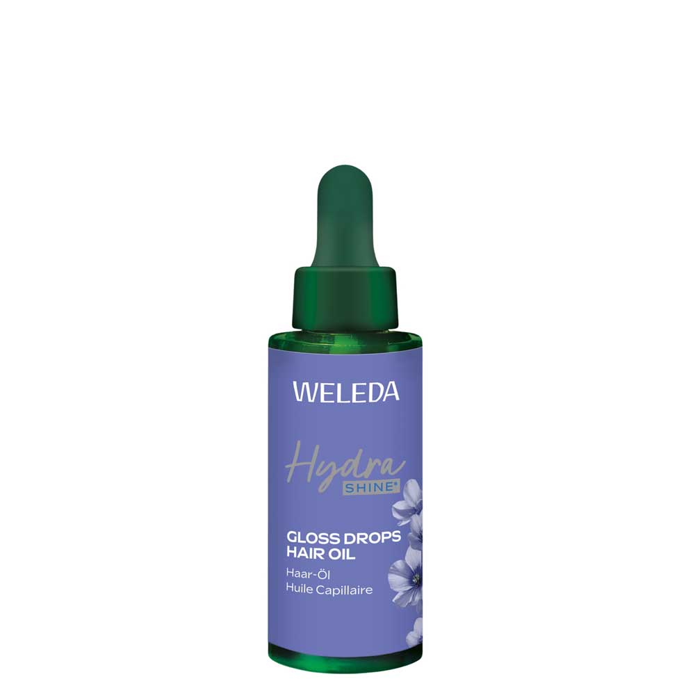 Weleda Gloss Drops Hydra Shine ulei de păr | Strălucire și netezire