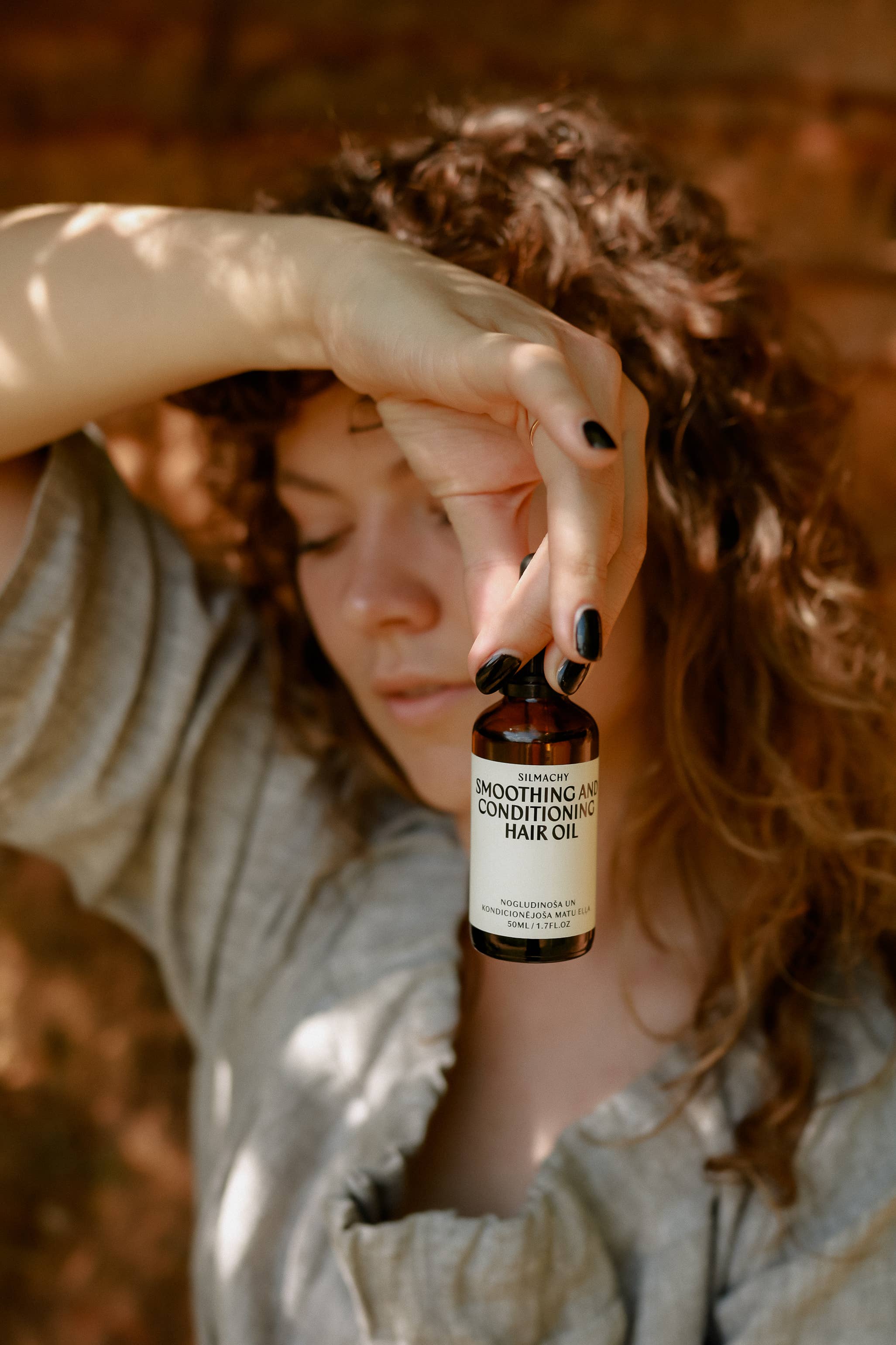 SILMACHY Cosmetics – Ulei pentru păr netezitor și hidratant – pentru păr uscat și rebel