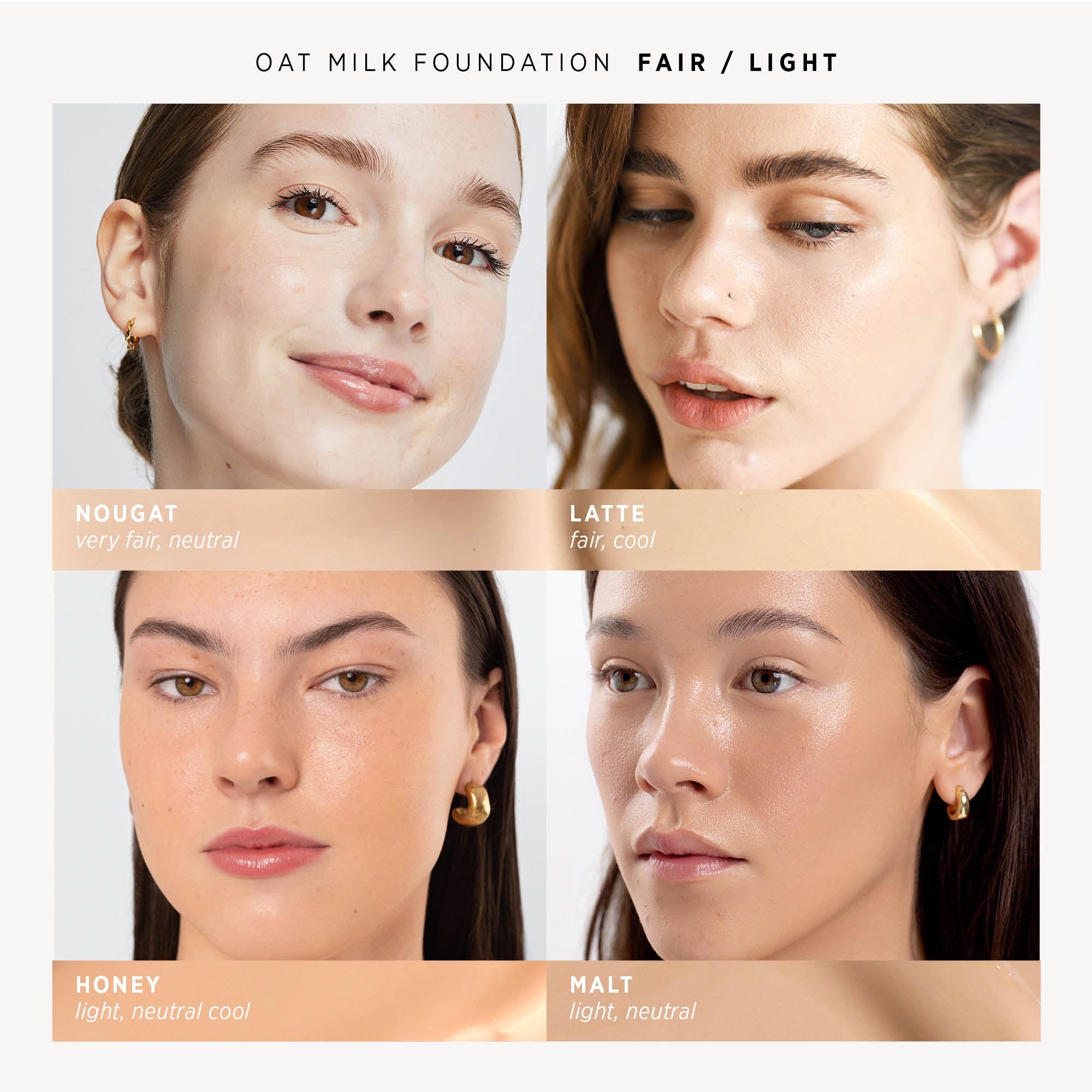 Oat milk foundation - Latte