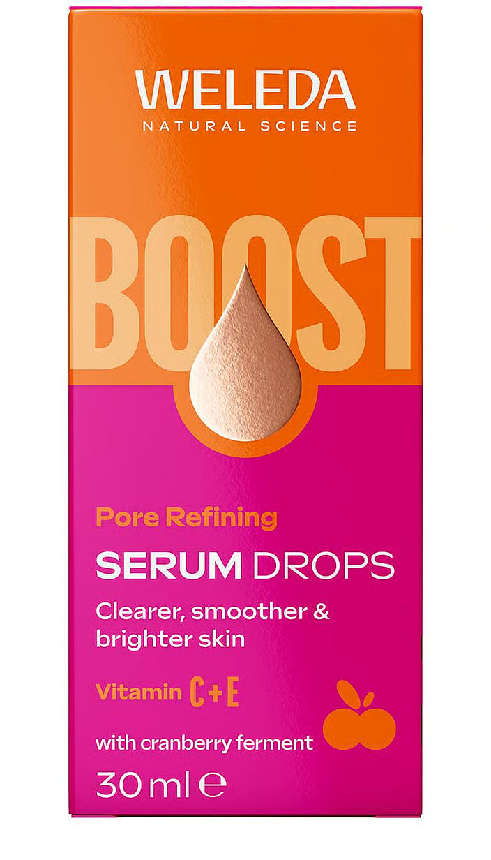 Ser de fata cu vitamina C Pore Refining Vitamin C Serum Booster, 30 ml, Weleda