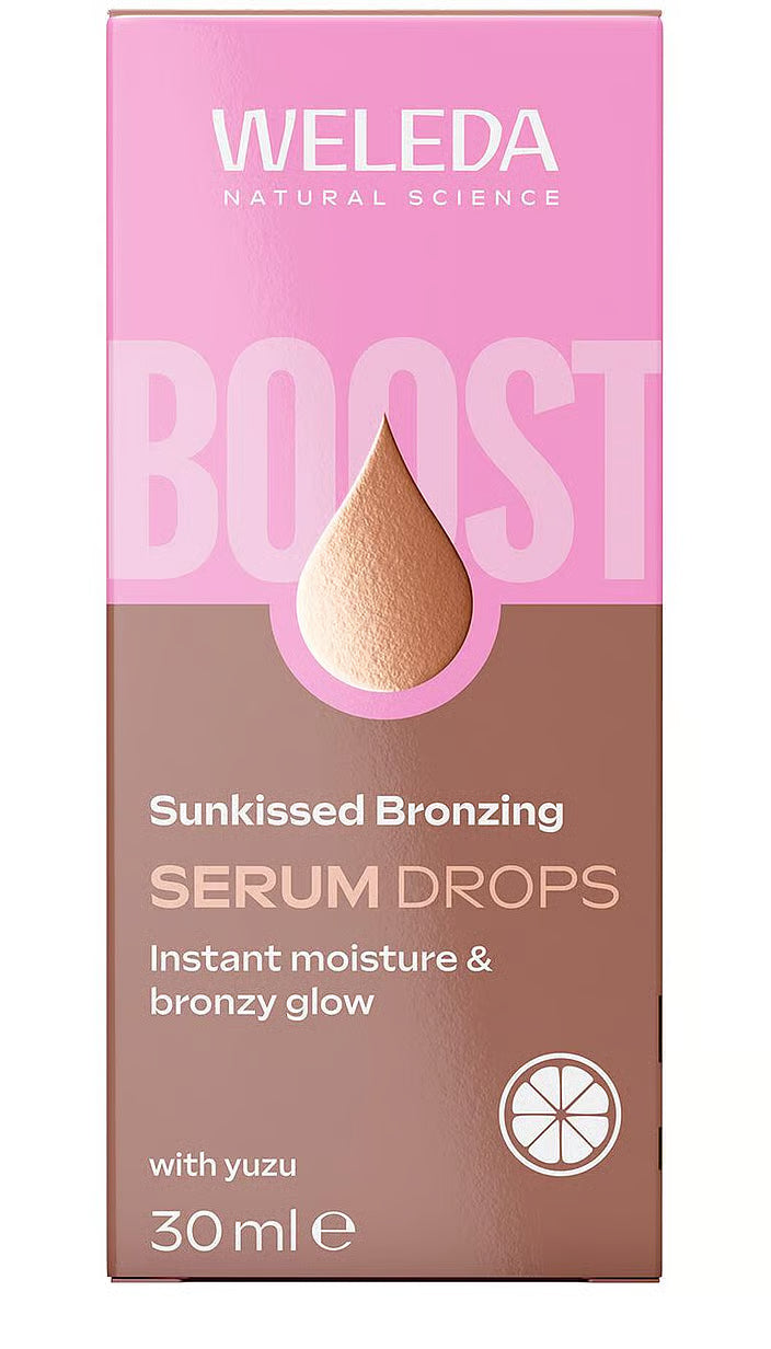 Ser de fata bronzant Sunkissed Bronzing Serum Booster, 30 ml, Weleda